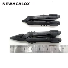 NEWACALOX Multifunction Pliers with font b Screwdriver b font kit Pocket Multi Hand Tool Survival Knife