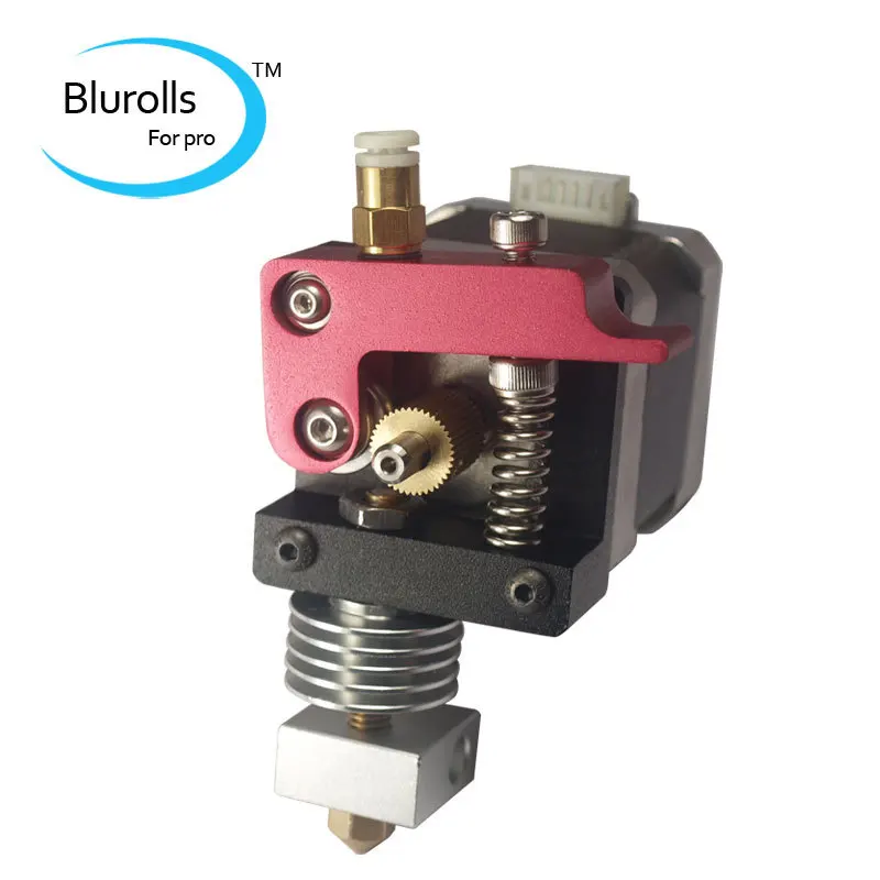 

Reprap Prusa i3 3D printer (no motor) 1.75mm all metal direct drive Extruder hotend kit/set PTFE Lined Barrel 1.75mm HotEnd