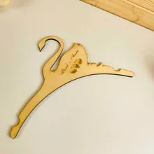 Персональная Свадебная Вешалка, деревянная вешалка под заказ, Свадебная Вешалка для одежды, свадебные украшения, подарки для душа