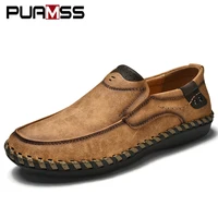 Men Casual Shoes Loafers Sneakers 2021 New Men Fashion Leather Comfortable Loafers Casual Shoes Zapatos De Hombre Men Shoe 3