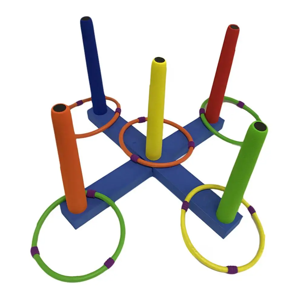 Облетая Игровой набор-игривый игрушки для веселые спортивные игры улучшает зрительно-моторная координация-Семья веселые игры игра, одевание колец набор