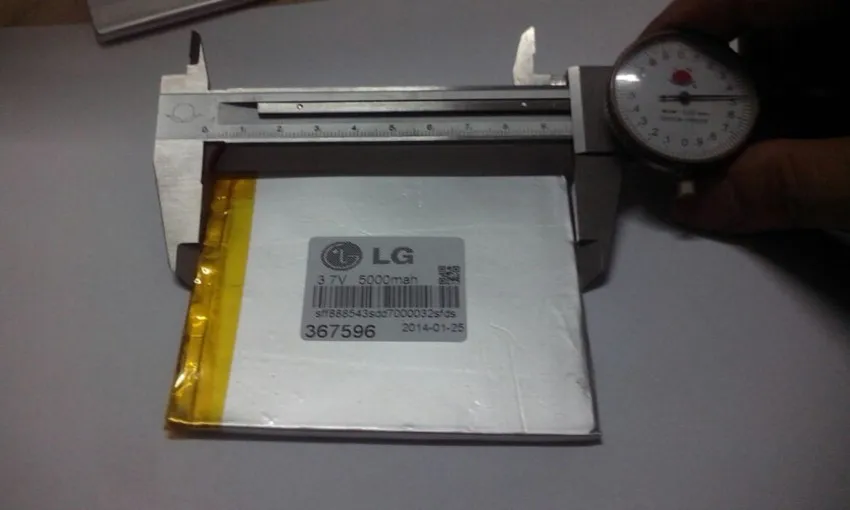 Tablet pc 3.7V 5000mAH (polymer lithium ion battery) Li-ion battery for tablet 7 inch 8 9inch [367596] Free Shipping | Электроника