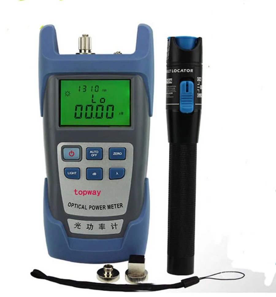Handheld Optical Power Meter 1mw Fiber Optic Laser Visual Fault Locator Red Laser Fiber Optic Cable
