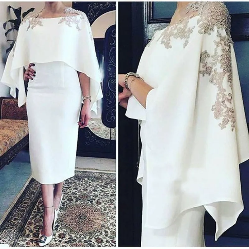 

vestido de madrinha Mother of the Bride Dresses 2019 With Jack Two Pieces Lace Appliques Formal Mother Dress Wedding Guest Groom