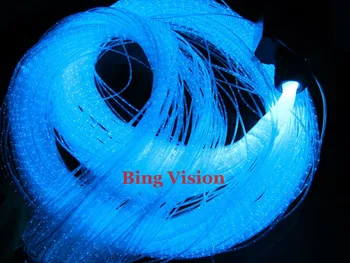

Bing Vision 400pcs 3*0.75mm multi core RGB 50W high power led fiber optic sensory kit DIY optic fiber curtain chandelier