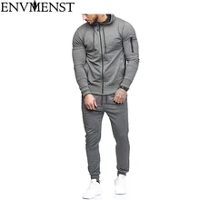Env мужские модные комплекты из 2 предметов, повседневный спортивный костюм, Мужская толстовка+ штаны, мужские толстовки с капюшоном, комплект свитеров, Прямая поставка