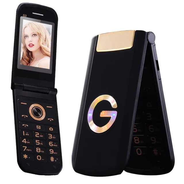 Tkexun G3 Women Flip Phone With Camera Dual Sim Card 24 -6825