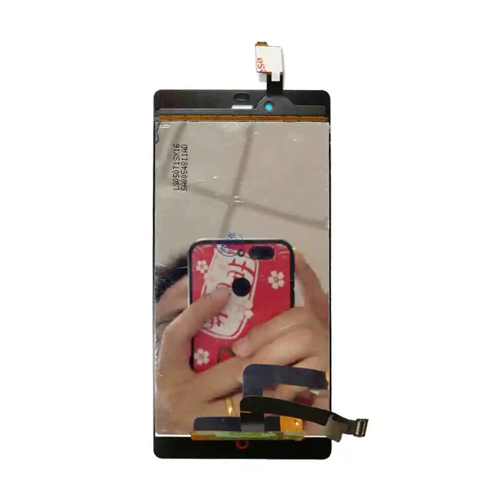 Tanie LCD z ramką do ZTE Nubia Z9 mini NX511J pełny ekran wyświetlacza LCD czujnik dotykowy wymiana zespołu Digitizer Z9mini wyświetlacz