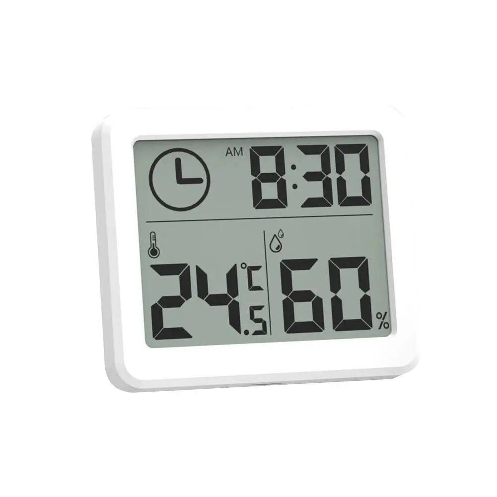 Термометр гигрометр электронный монитор температуры и влажности Часы#25