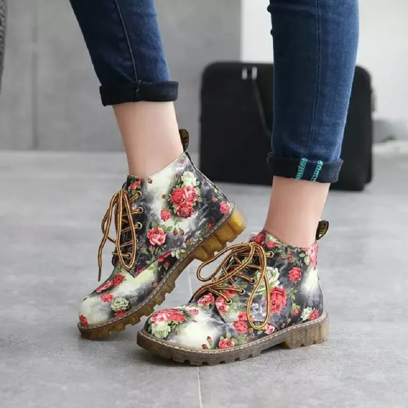 floral print shoes women's