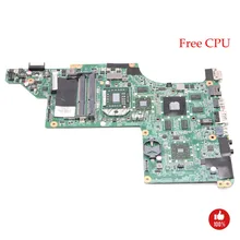 NOKOTION Материнская плата ноутбука для hp pavilion DV7 DV7T DV7-4000 615687-001 605498-001 DA0LX8MB6D1 основная плата HD5650 1 ГБ Бесплатный процессор