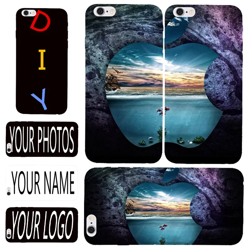 

Hot Customized Design DIY OEM Logo/Photo Hard PC Phone Case For Iphone 5S 5C 5 SE 6 6S Plus 4 4S 3GS Printing Back Shell Cover