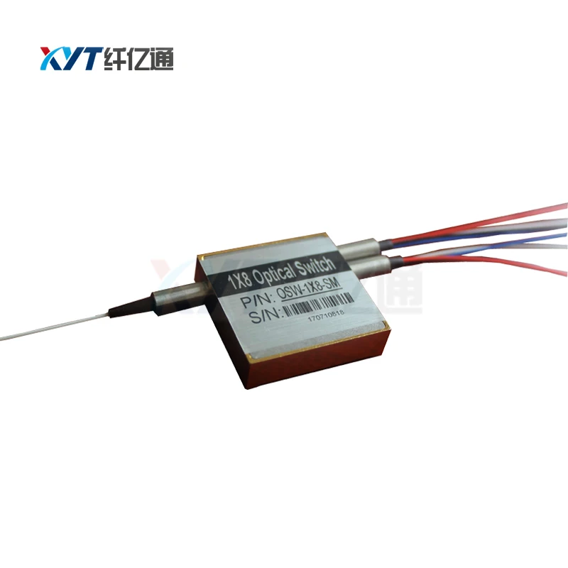 1x4 механический 9/125um однорежимный волоконно оптический переключатель 5V без