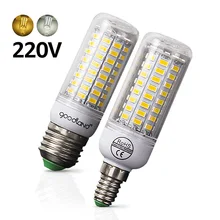 E27 LED Bulb E14 LED Lamp SMD5730 220V 230V LED Light 24 36 48 56 69 72LEDs Corn Light Chandelier Lighting for Home Decoration