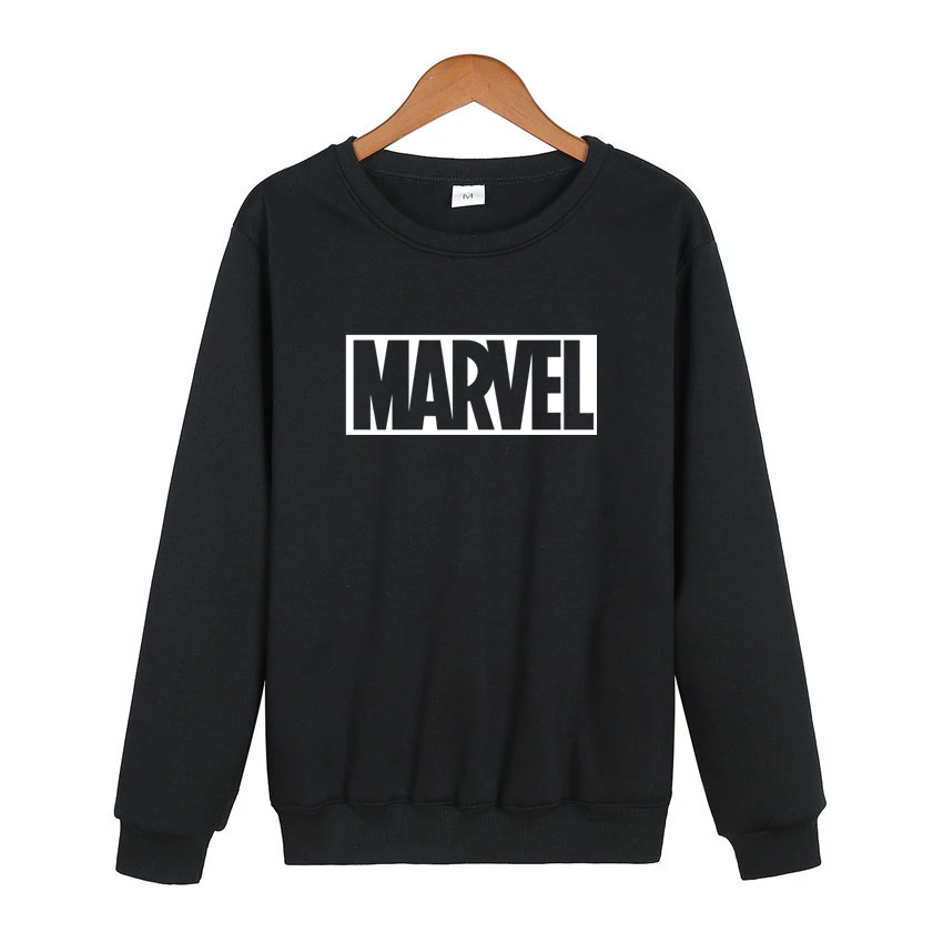 Толстовки Hombre MARVEL Sudaderas в стиле хип-хоп для мужчин s/Madam бренд с буквенным принтом пуловер с капюшоном Толстовка приталенная мужская Толстовка