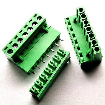 

10PCS 5.08mm Pitch Right Angle 7 pin 7 way Screw Terminal Block Plug connector