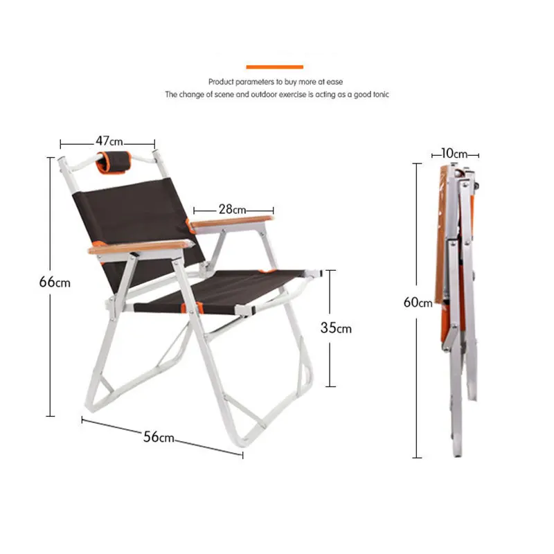 Складной пляжный стул в форме Луны, рыболовная уличная мебель, сверхлегкие стулья, складной стул, двухслойный, Оксфордский стул для кемпинга