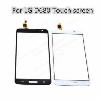

New Arrival 5PCs/Lot Black and White Color For LG D680 D682 G Pro Lite Single Sim Touch Screen Free Shipping Replacement