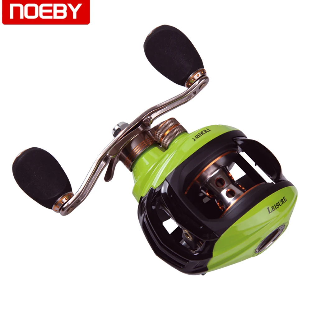 

NOEBY LEISURE GA1000 4kg Power Baitcasting Reel Light Fishing Reel Gear Ratio 6.3:1 10+1BB Bait Casting Fishing Wheel Tackle