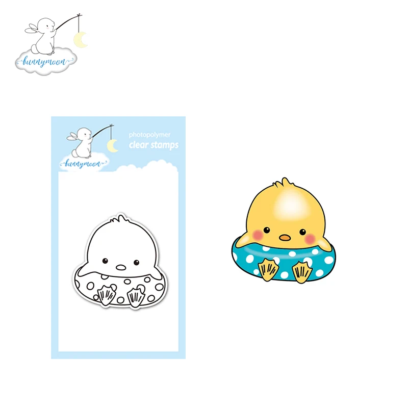

CH Swimming duck stamps DIY Scrapbooking Card Stencil Paper Cards Handmade Album Stamp Die Sheets