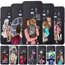 Чехол для телефона с изображением мышки для мамы и девочки для Samsung Galaxy S8 S9 S10 Plus S7 S6 Edge S10 Lite Note8 9 family Cover Etui