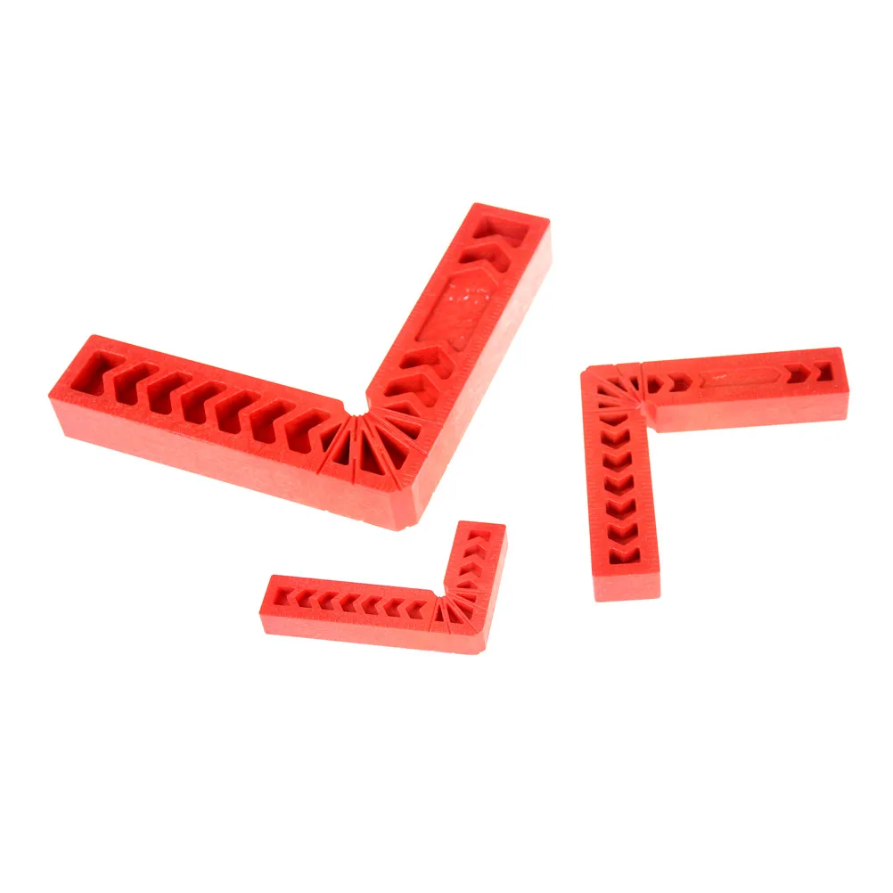 1PC HELTC Plastic 3 Inch 4 Inch 6 Inch 90 Degree Right Angle Ruler Woodworking Tool Auxiliary Locator Angle Holder