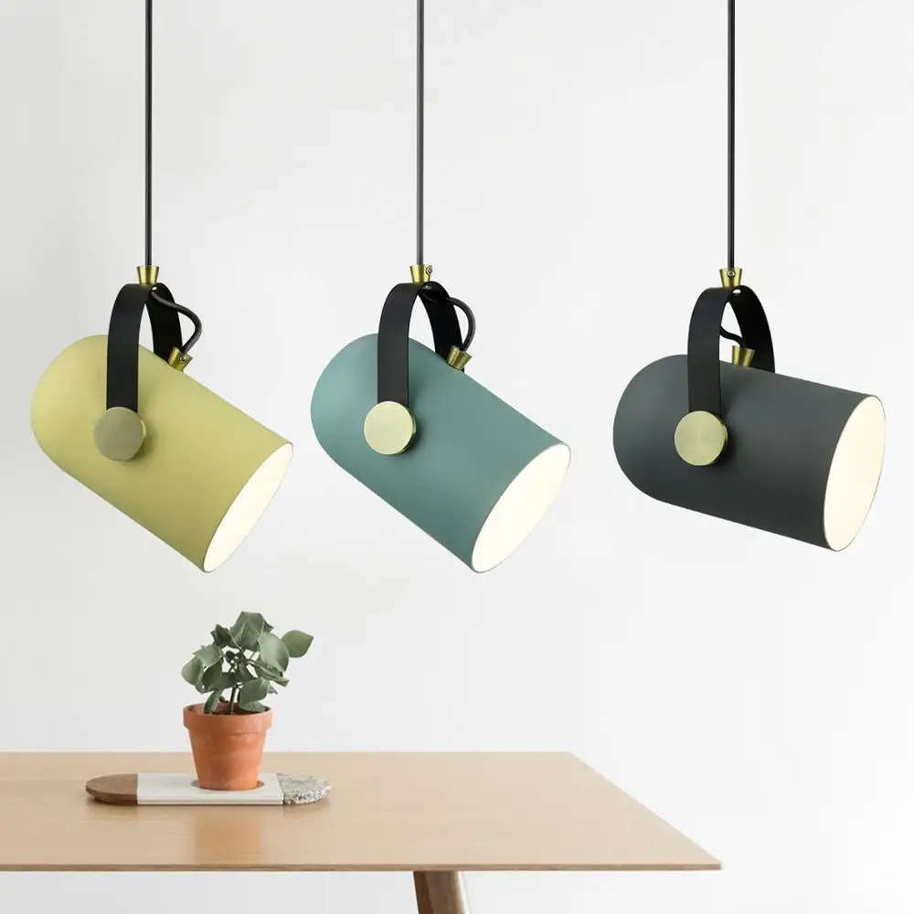 Современные подвесные светильники Lustre Luminaire Hanglamp железная лампа абажур для