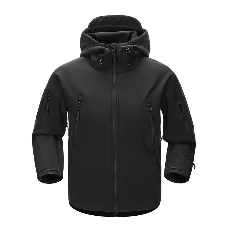 Waterproof Shark Skin Army Tactical Jacket Men Camouflage Military Jacket Softshell Windbreaker Win