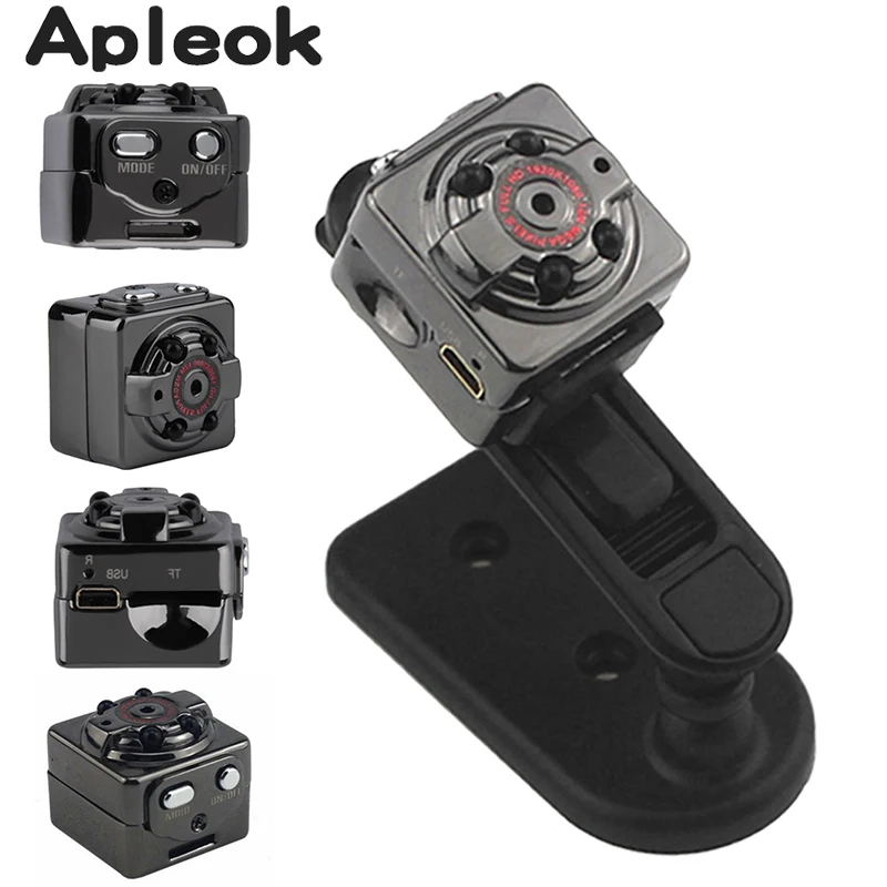 

Portable SQ8 Mini Camera Recorder HD 1080P 720P Mini DV Camera Camcorder Infrared Night Vision Video Recorder Support TF Card