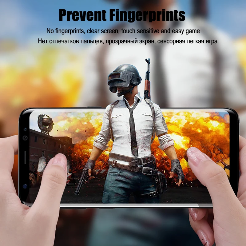 LuckGuard 3D изогнутые крышка из закаленного Стекло для samsung Galaxy S9 Plus чистые полный