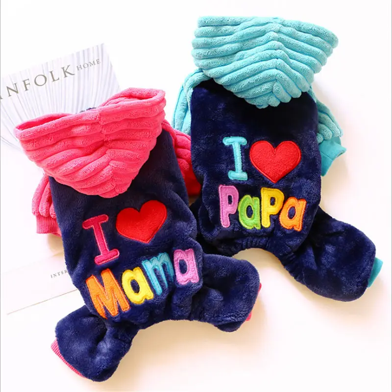 

Warm Pet Dog Clothes Winter Dog Clothes For Small Dogs Clothing Chihuahua Puppy Outfit For Fashion Dog Coat Yorkie Hoodie