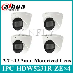 4 шт./лот Dahua оригинальная IPC-HDW5231R-ZE сетевая камера Starlight IR WDR Eyeball 2,7-13,5 мм моторизованный объектив Встроенный микрофон DHL