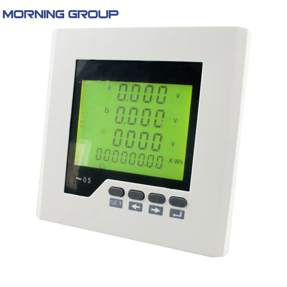 

3D3Y frame size 96*96mm three phase AC Data Retention LCD Digital display multi-meter AC/DC 85V~265V