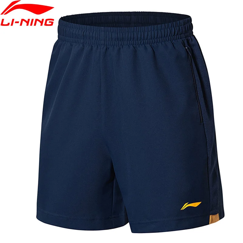 

Li-Ning Men Soccer Series Competition Shorts Polyester Regular Fit Breathable Comfort LiNing Sport Shorts AAPL189 MKD1534