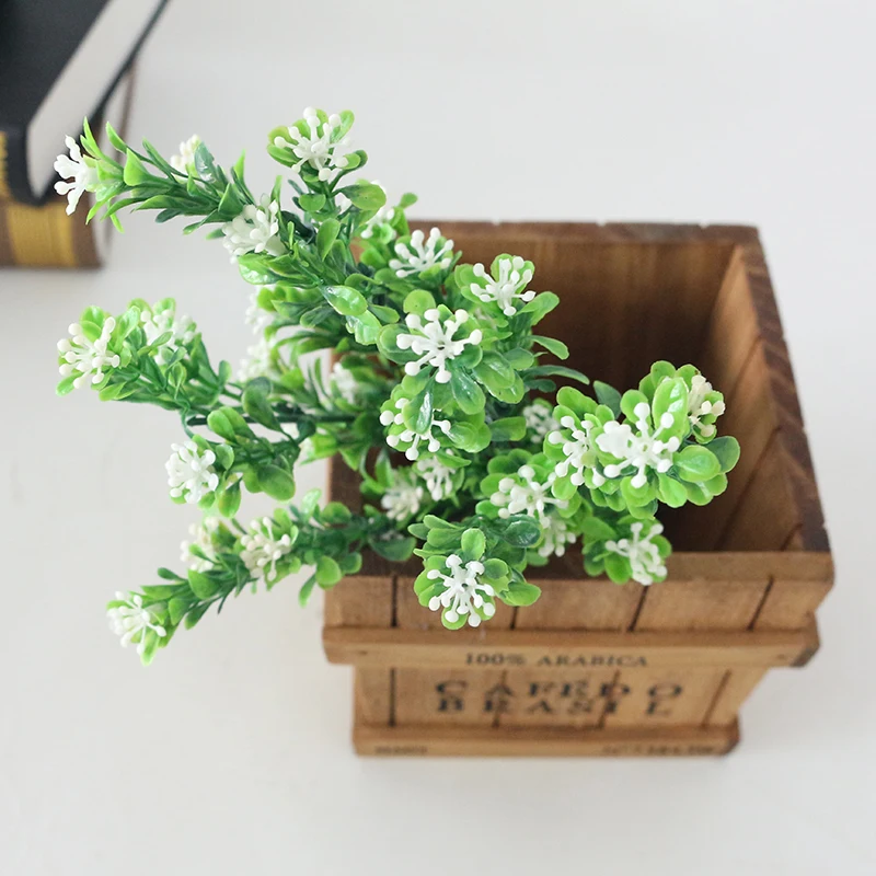 Simulation plastic flower gypsophila flower baby's breath plant artificial grass garden decoration (1)