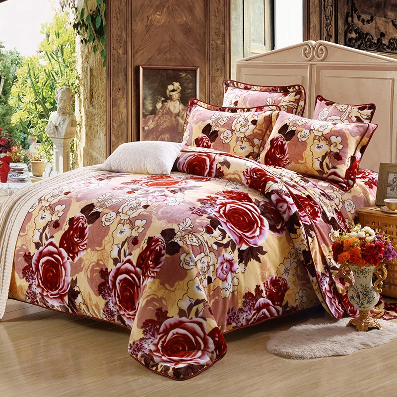 Комплект постельного белья из флисовой ткани с изображением бабочек|bed linen|butterfly