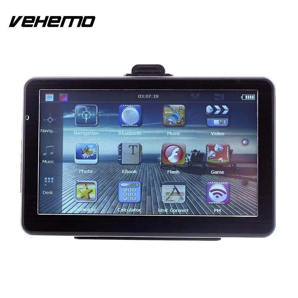 

7 Inch Car GPS Navigation 8GB Auto Car Charging Touch Screen Vehicle Smart