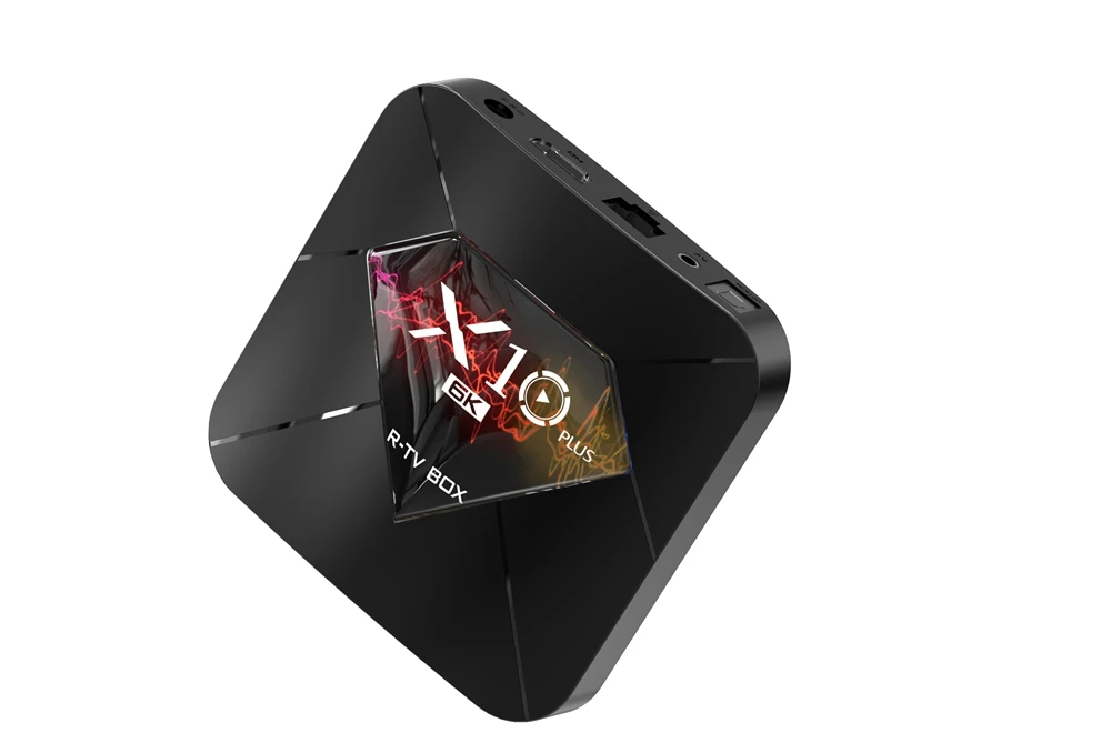 6K tv Box X10 Plus Android 9,0 Allwinner H6 Четырехъядерный 4 ГБ 32 ГБ 64 Гб 2,4G WiFi USB3.0 Поддержка 6K* 4K H.265 Смарт медиаплеер