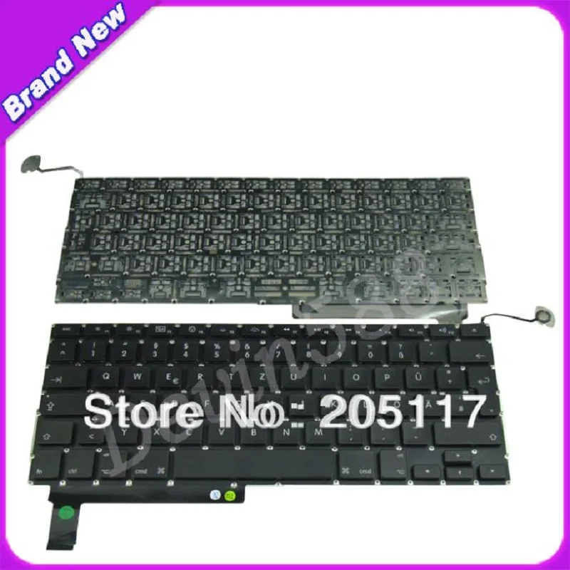 

GERMAN KEYBOARD FOR macbook pro A1286 2009 2010