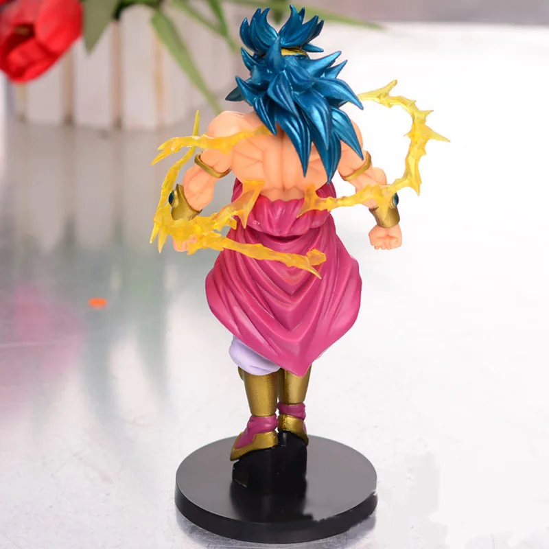 2018 новый 20 см Dragon Ball Z Scultures моделирование Budokai tenkaichi 7 Broly ПВХ фигурка c модель