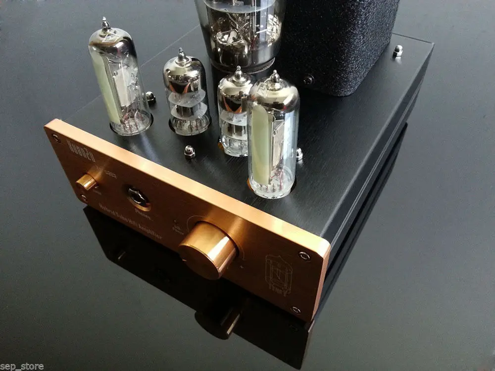 Hybrid Tube Hifi Amplifier USB DAC Decoder 6E2+6N3