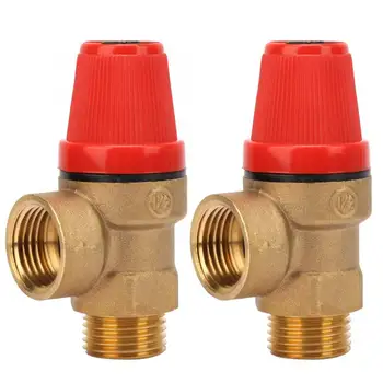 

Solenoid Valve G1/2'' Premium Brass Safety Valve DN15 Thread Spring Hanging Furnace Safety Valve Electric Magnetic Valve