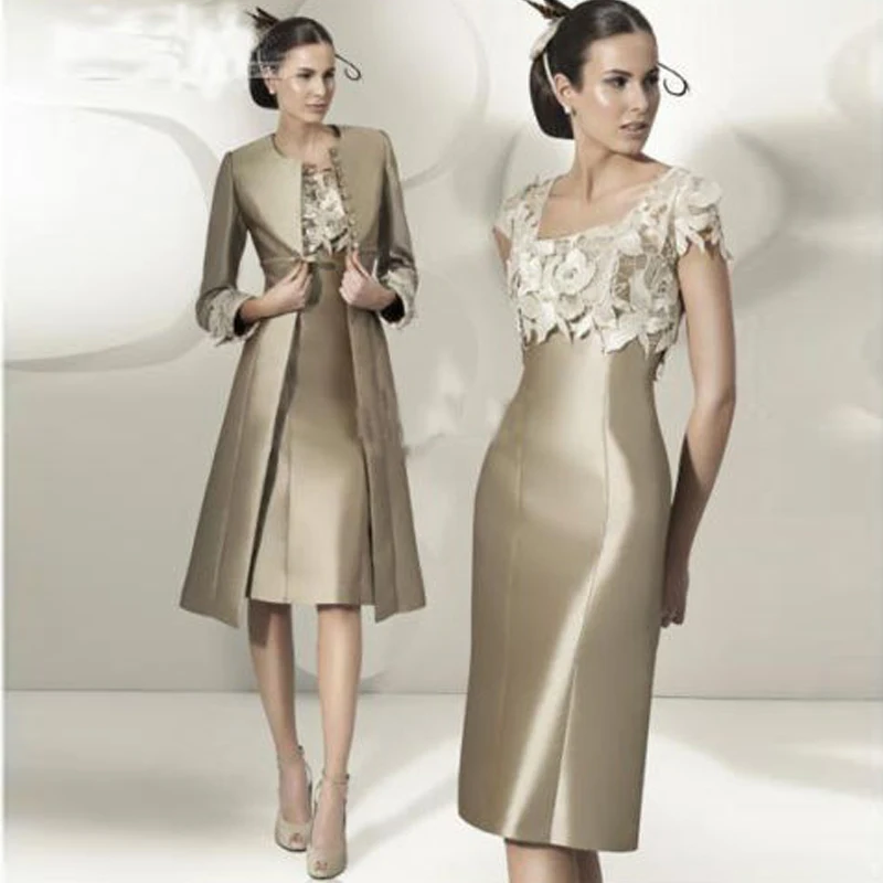 

2019 free shipping vestido de madrinha new fashion Plus size lace custom long sleeves wedding party mother of the bride dresses