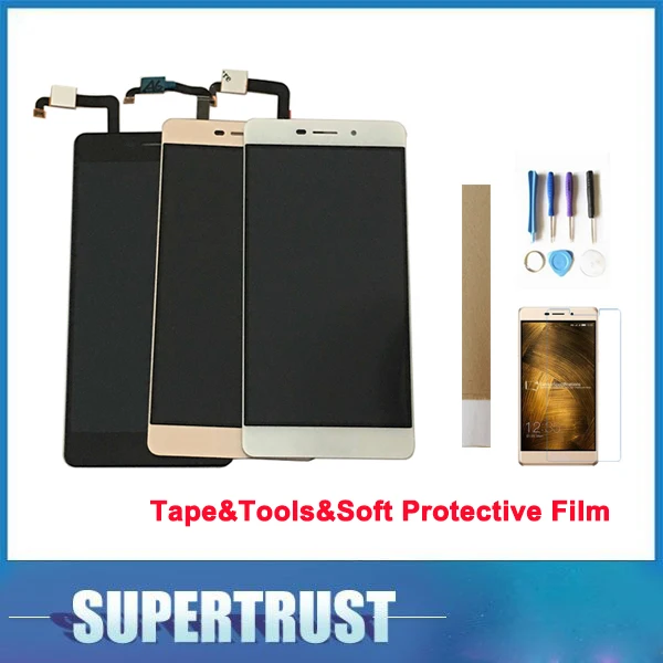 

5.5"For Coolpad Modena 2 E502 LCD Display With Touch Screen Glass Digitizer Assembly Black White Gold Color+kit