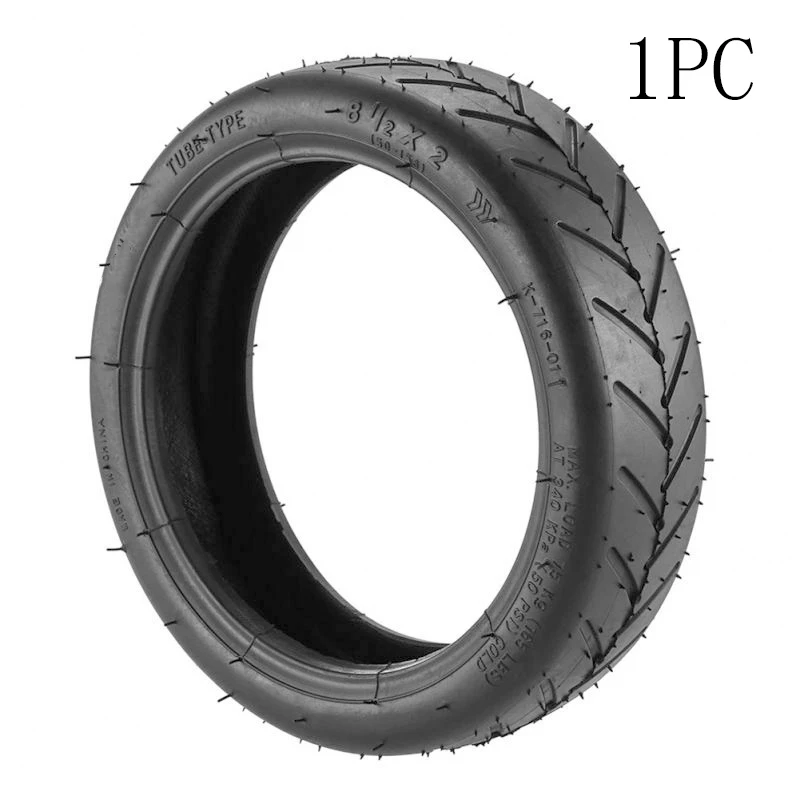 

Black Tire Wheel Replacement Exterior For Xiaomi M365 Electric Scooter 8.5 Inch Thick Wear resistant Rubber Durable