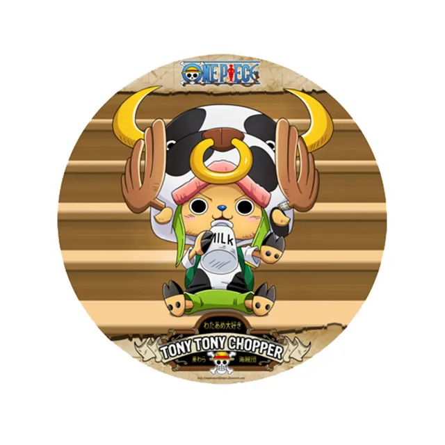 Dia 60cm/80cm Cute Anime ONE PIECE Tony Chopper Monkey D Luffy Round