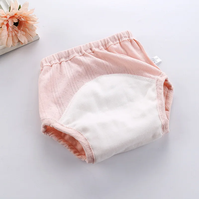 Летние многоразовые подгузники детские тканевые моющиеся подгузники детские хлопковые тренировочные трусики подгузники