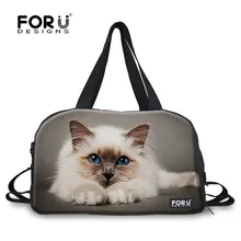 FORUDESIGNS Balinese Cat сумки для йоги для женщин Профессиональные фитнес сумки на плечо спортивные сумки животные вещевые сумки Bolsa фитнес Feminina
