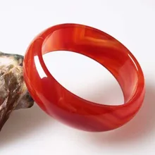 Расширенный утолщение натуральный красный браслет manao Подвеска со стразами браслет