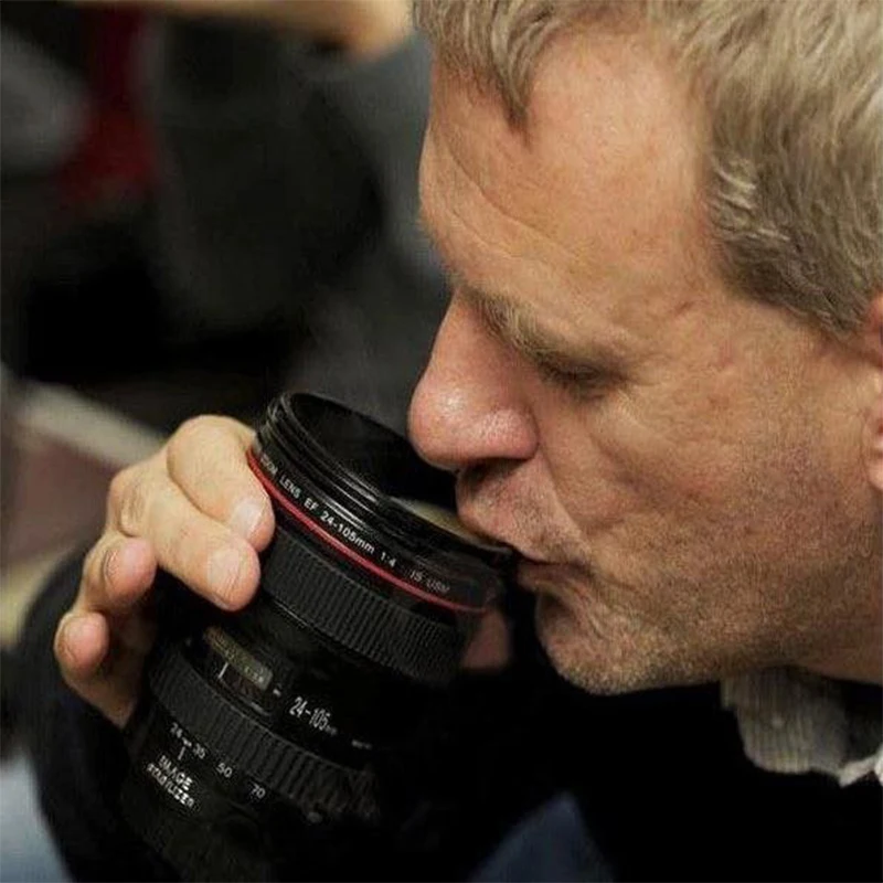 Новинка 2019 объектив камеры Canon Slr 24 105 мм 1:1 чашка 400 мл креативная пластиковая